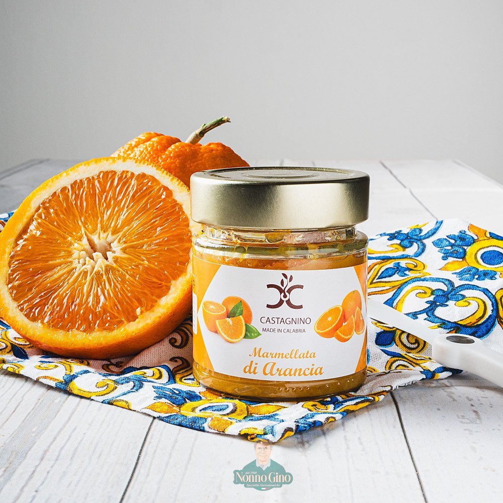 Marmellata di Arance Calabresi Naturale Artigianale - Nonno Gino - Prodotti Calabresi Artigianali dal 1965