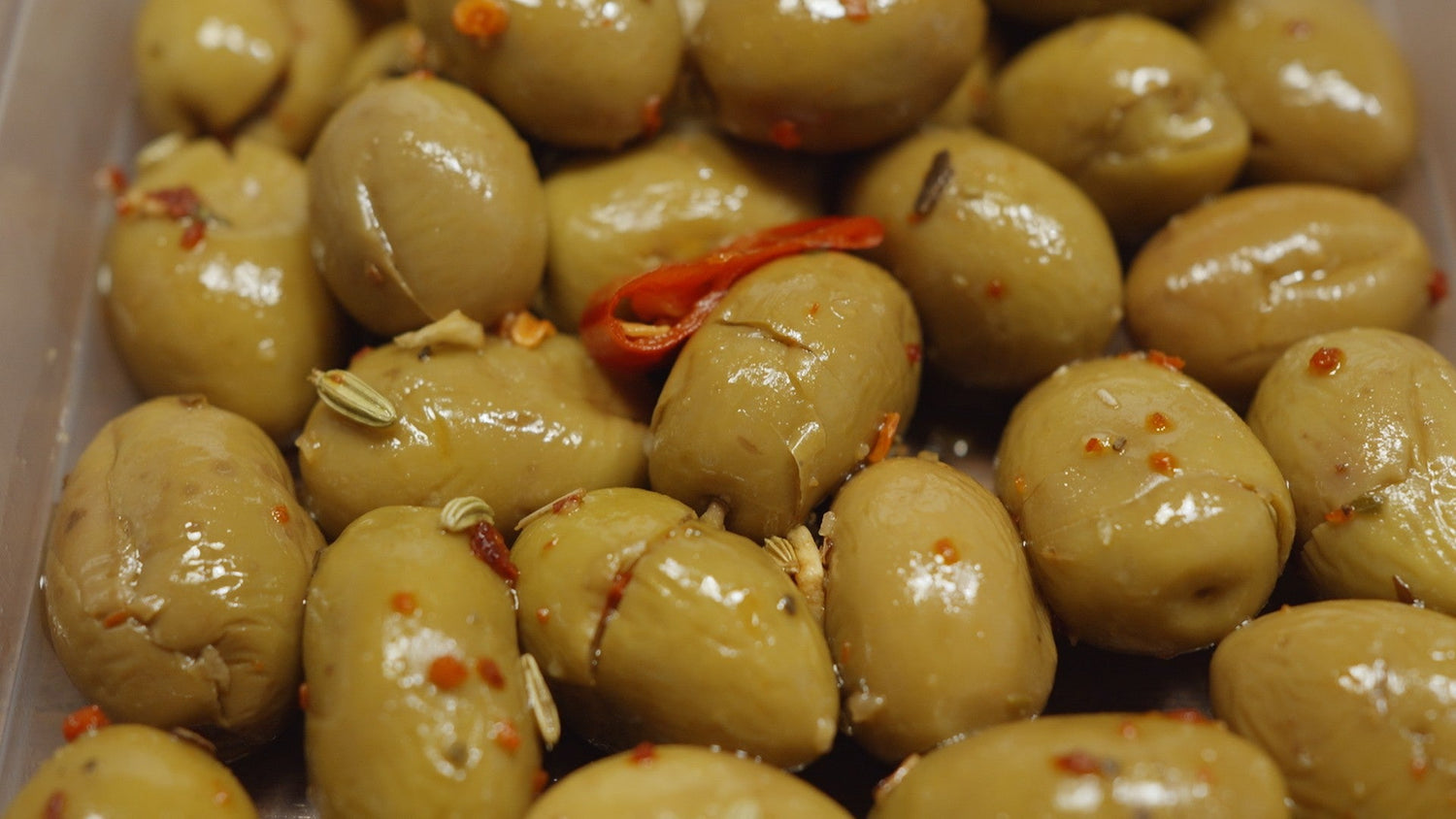olive schiacciate alla calabrese nonno gino 200g