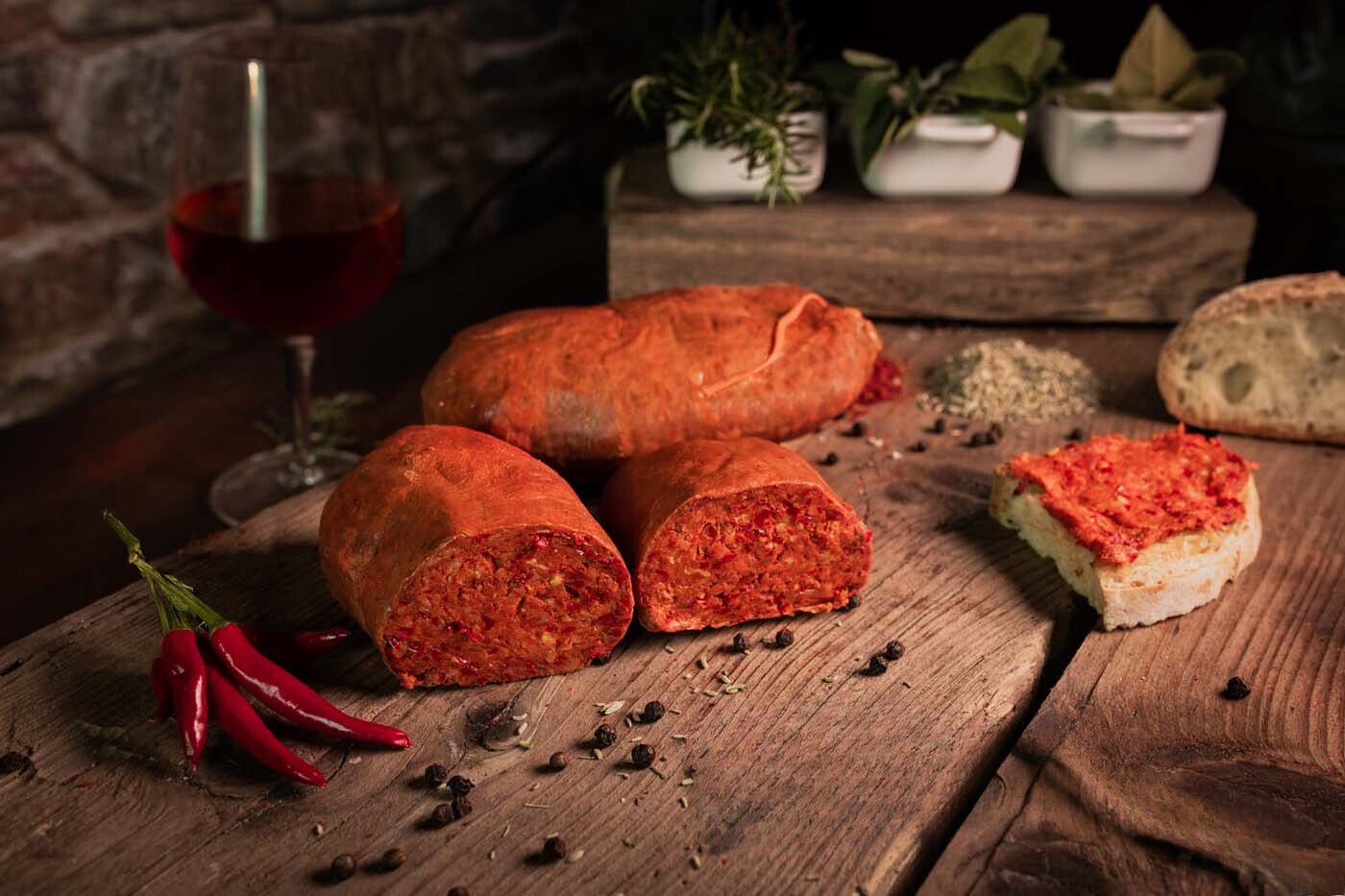 Nduja Naturale Artigianale Autentica - Sapore Piccante e Tradizionale di Calabria - Nonno Gino