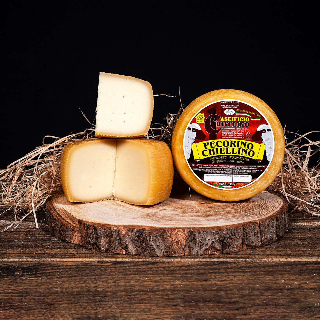 Pecorino Calabrese Semiduro Artigianale Caseificio Crotonese Chiellino - Nonno Gino