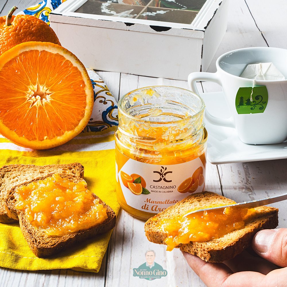 Marmellata di Arance Calabresi Naturale Artigianale - Nonno Gino - Prodotti Calabresi Artigianali dal 1965