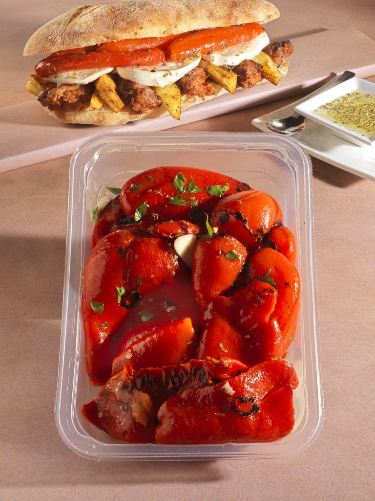 Peperoni Arrostiti Nonno Gino 200g: Ricetta Artigianale con un Sapore che sa di Casa - Nonno Gino