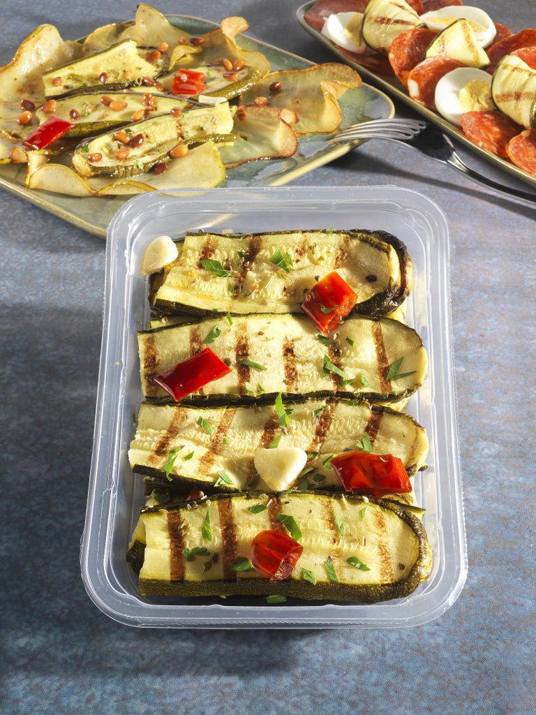 Zucchine Grigliate Nonno Gino 200g: Lavorate artigianalmente da coltivazioni Italiane - Nonno Gino