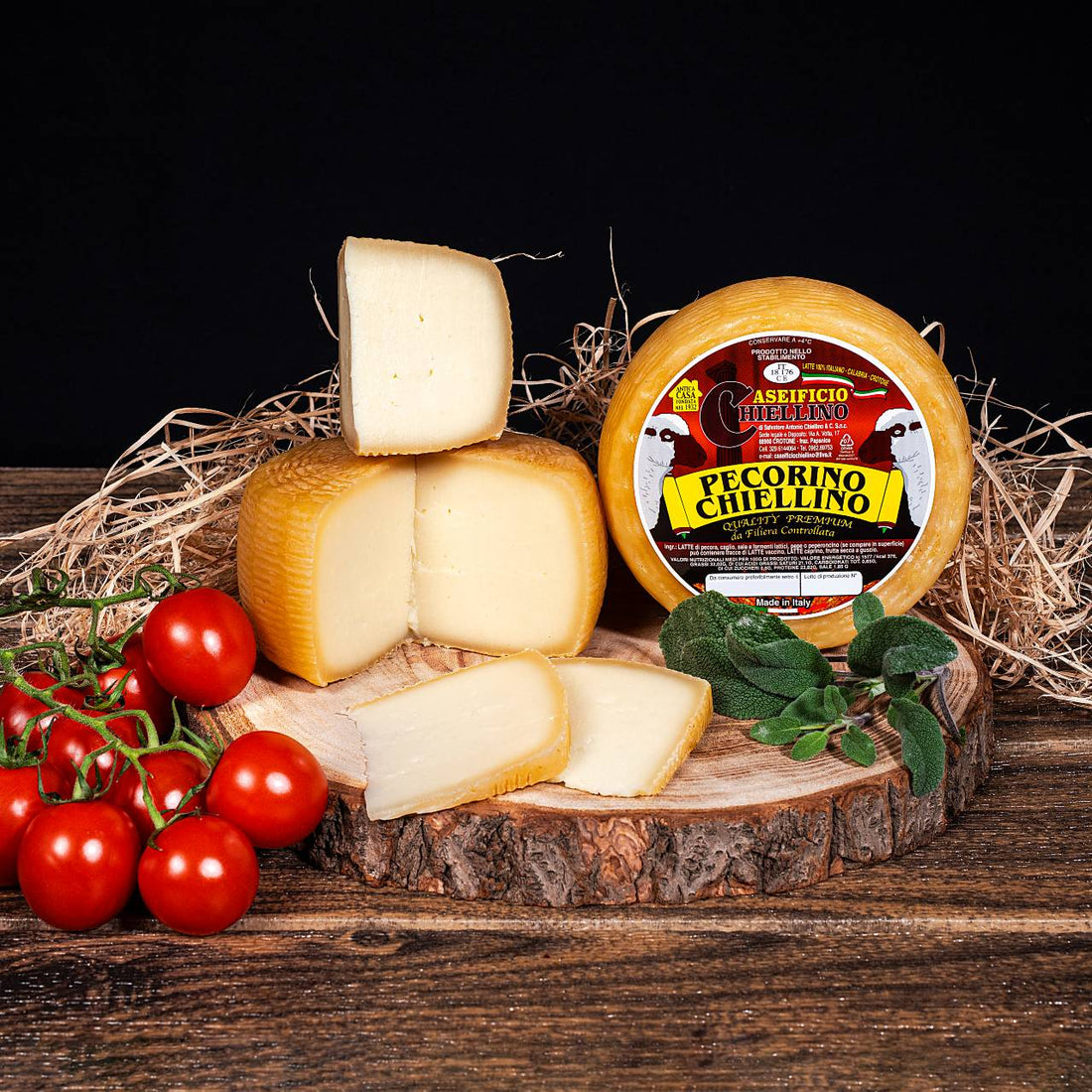 Pecorino Calabrese Semiduro Artigianale Caseificio Crotonese Chiellino - Nonno Gino